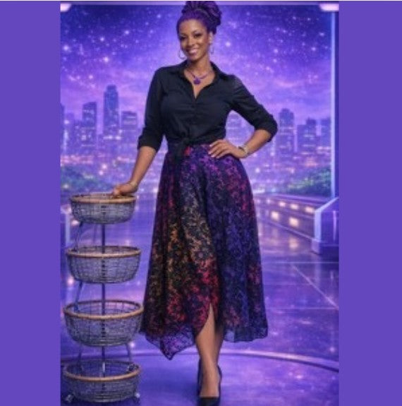 Z-Mkt | Catherine Malandrino A-Line Midi Skirt