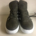 Z-Mkt | Report High-Top Faux Fur Ankle Sneaker Boot | Olive Green | Women’s 8.5