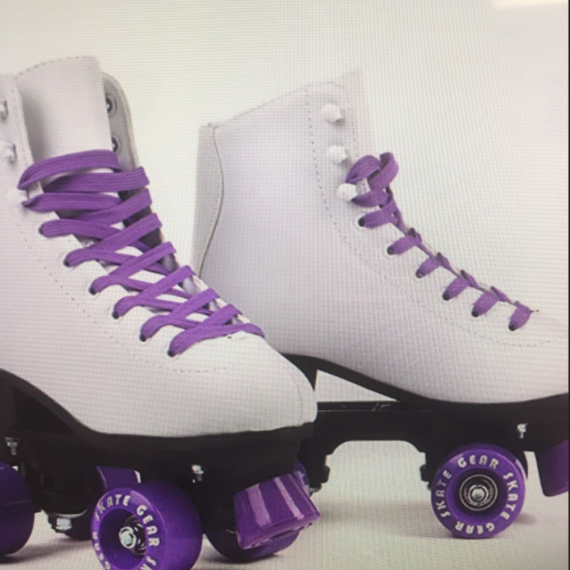 Z-Mkt | Skate Gear White Quad Skates