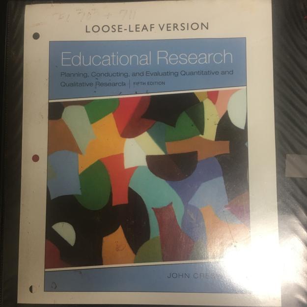 Z-Mkt | Educational Research: Planning, Constructing...